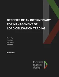 Benefits of an Intermediary for Management of Load Obligation Trading